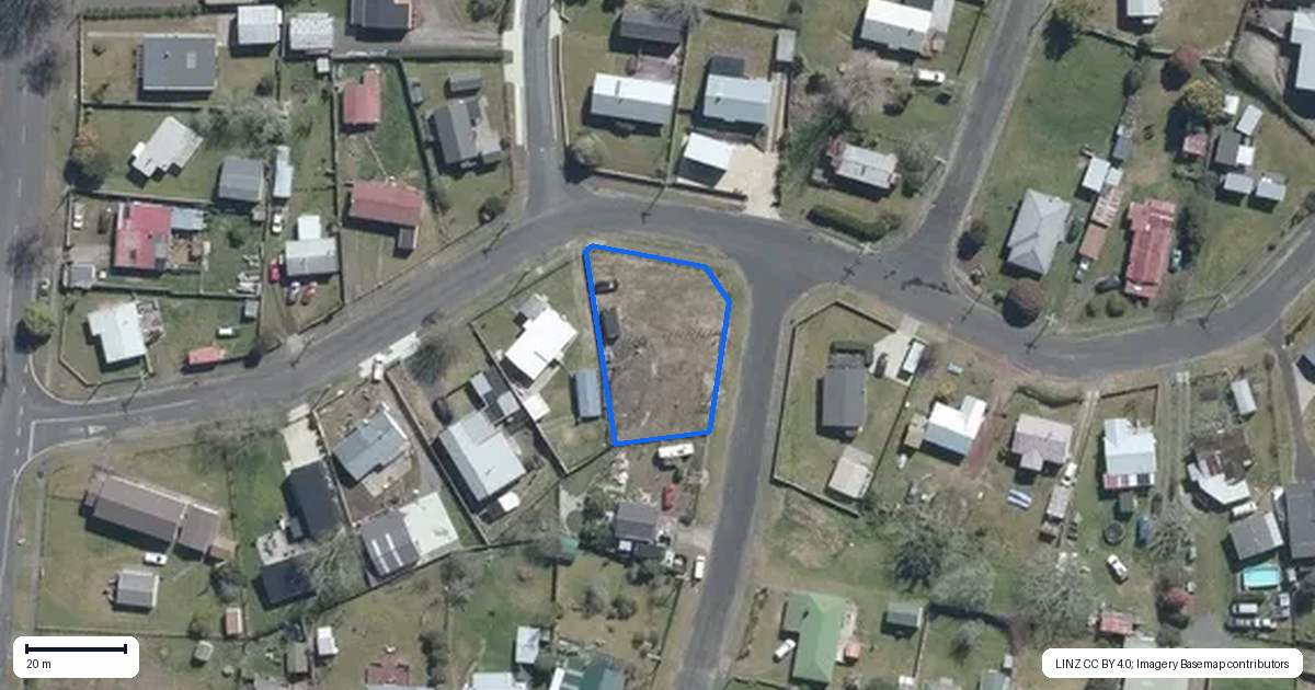 Property context map for 9 Moana Crescent, Mangakino