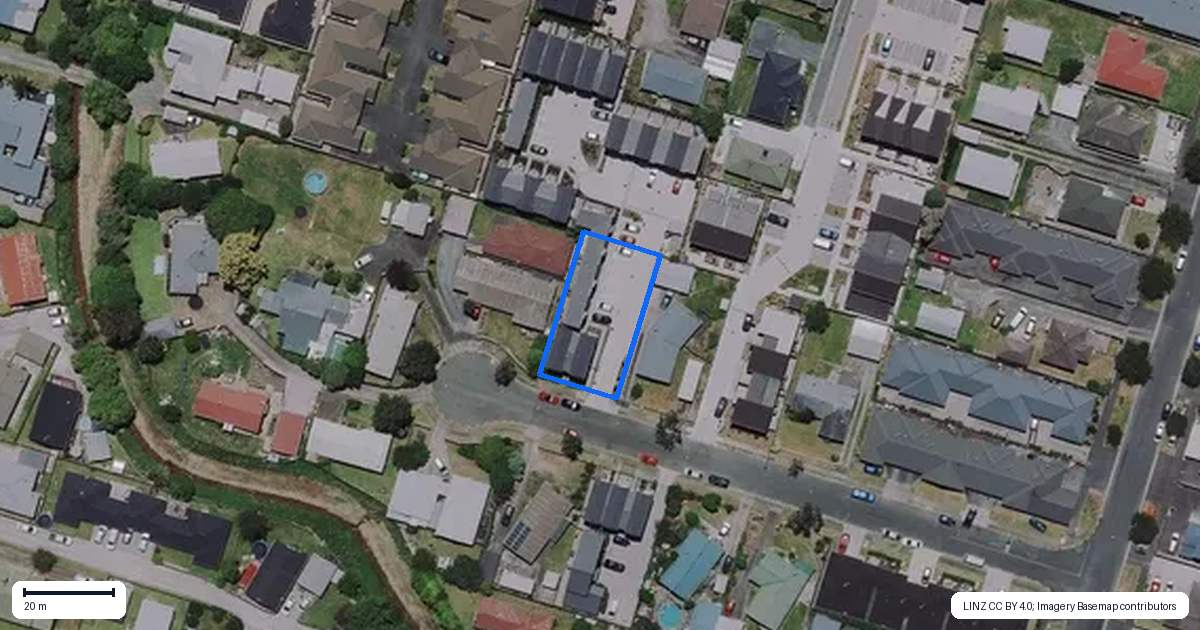 Property context map for 2/10 Burrows Place, Frankton, Hamilton
