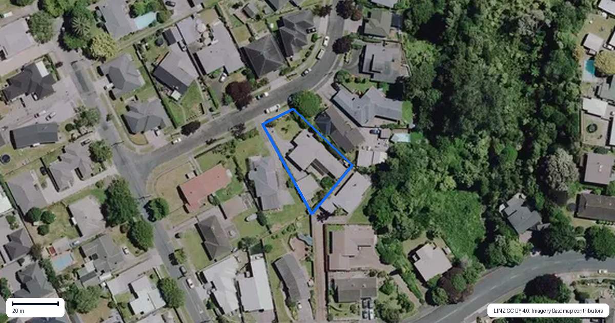 Property context map for 6 Tudor Crescent, Chedworth, Hamilton