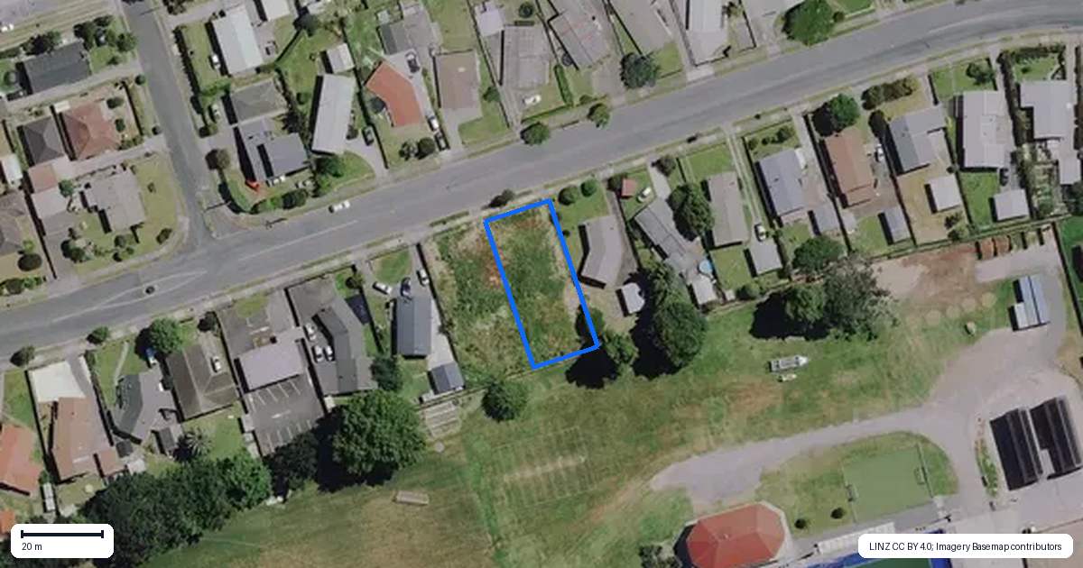 Property context map for 50 Tongariro Street, Chartwell, Hamilton