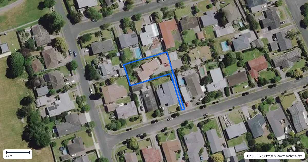 Property context map for 7 Egmont Street, Chartwell, Hamilton