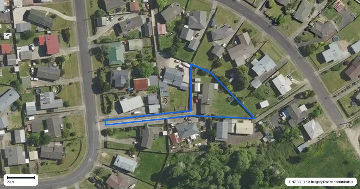 Property context map for 24 Alison Street, Mangakakahi, Rotorua