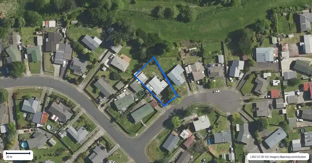 Property context map for 4 Adam Place, Mangakakahi, Rotorua