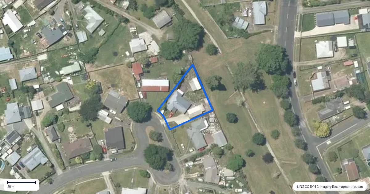 Property context map for 2 Dunkeld Place, Tokoroa