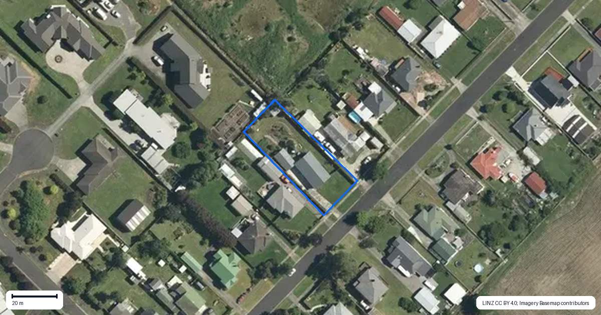Property context map for 28 Aroha View Avenue, Te Aroha