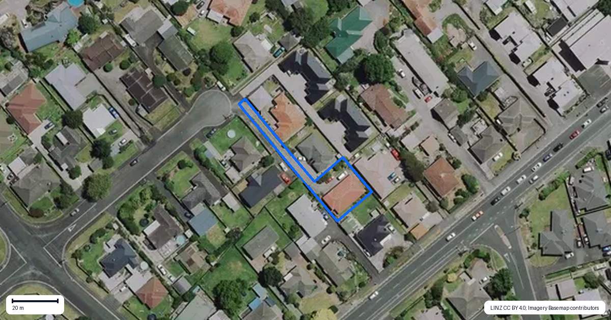Property context map for 3B Bolmuir Road, Forest Lake, Hamilton