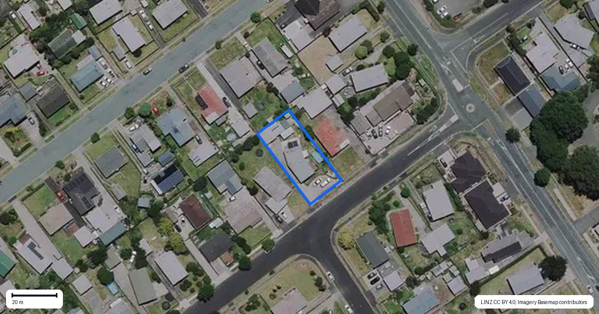 Property context map for 6 Lindsay Crescent, Nawton, Hamilton