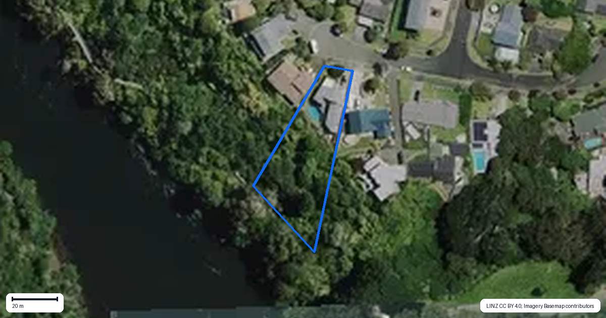 Property context map for 41 Balfour Crescent, Riverlea, Hamilton