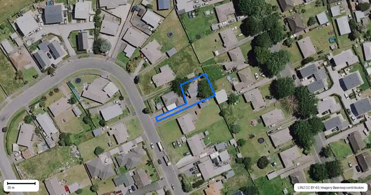 Property context map for 53A Paul Crescent, Fairfield, Hamilton