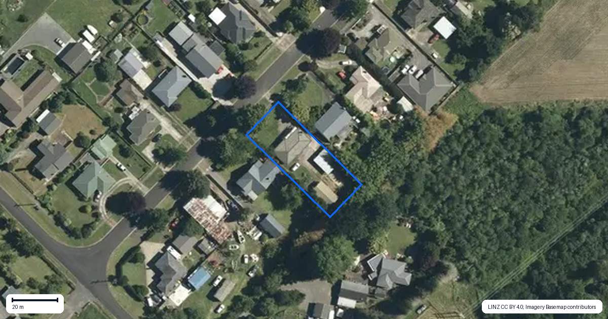 Property context map for 51 Aroha View Avenue, Te Aroha