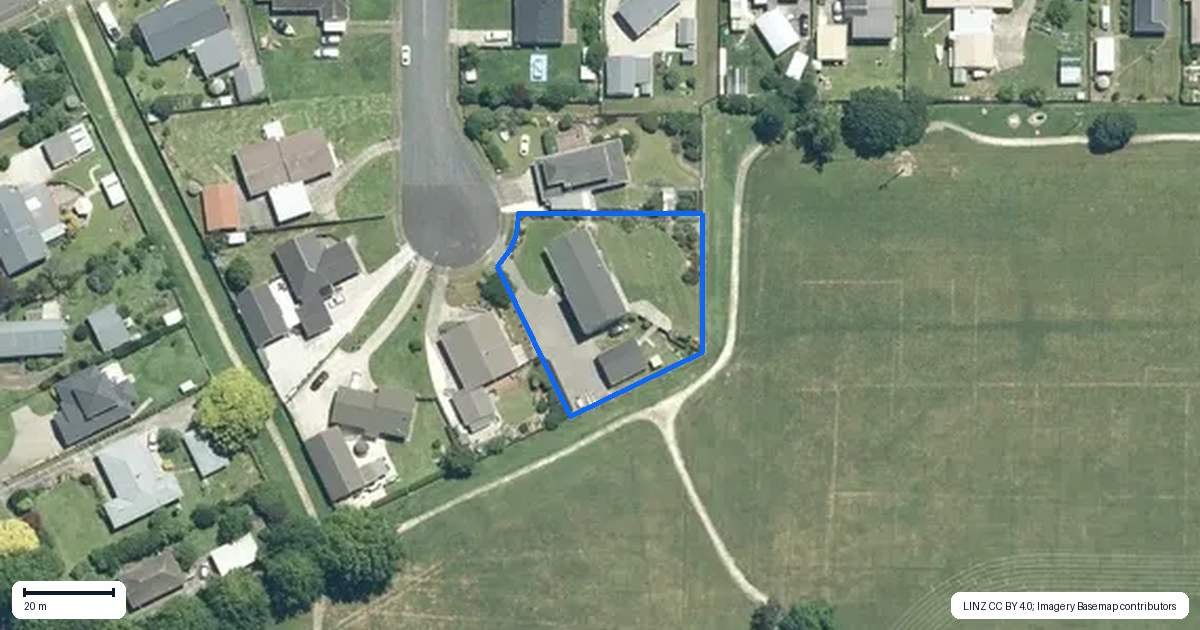 Property context map for 3 McQuarrie Place, Ngatea