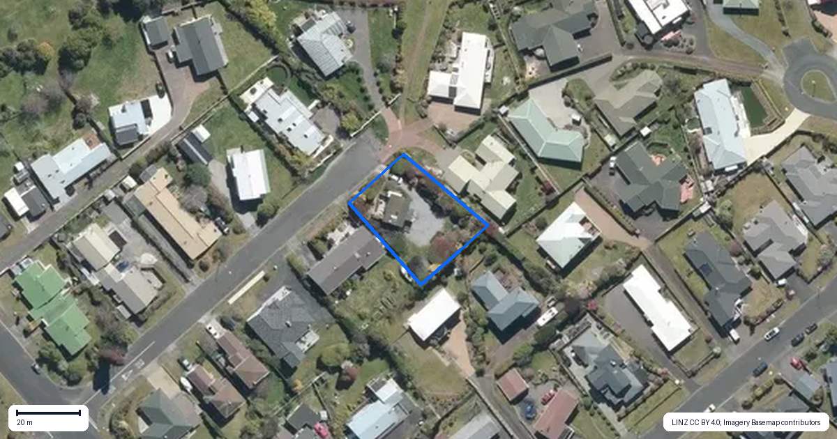 Property context map for 10 Dorothy Drive, Acacia Bay, Taupo