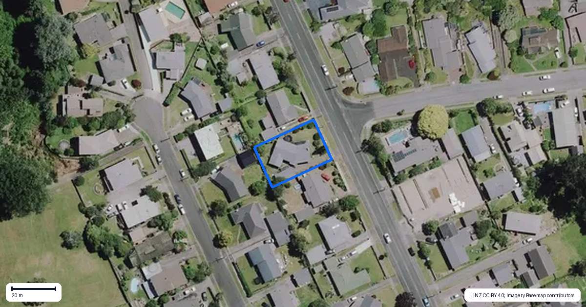 Property context map for 211 Bankwood Road, Chartwell, Hamilton