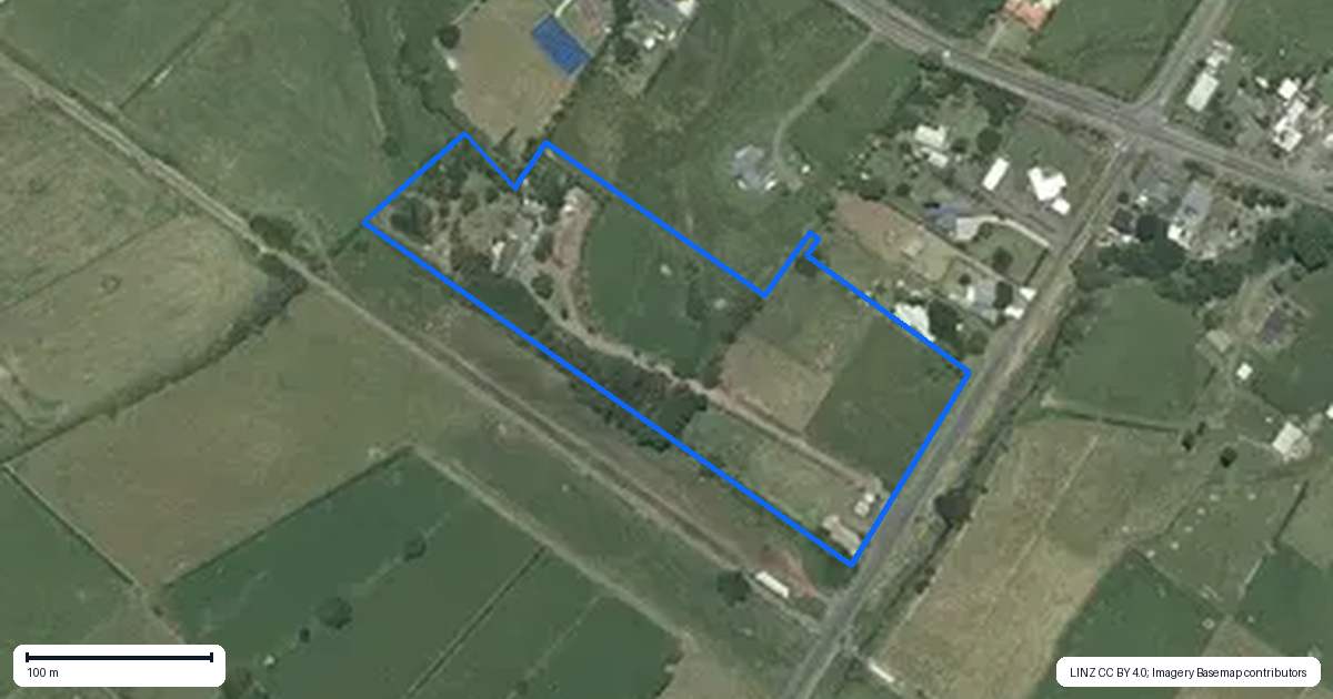 Property context map for 24 Matatoki Road, Matatoki, Thames