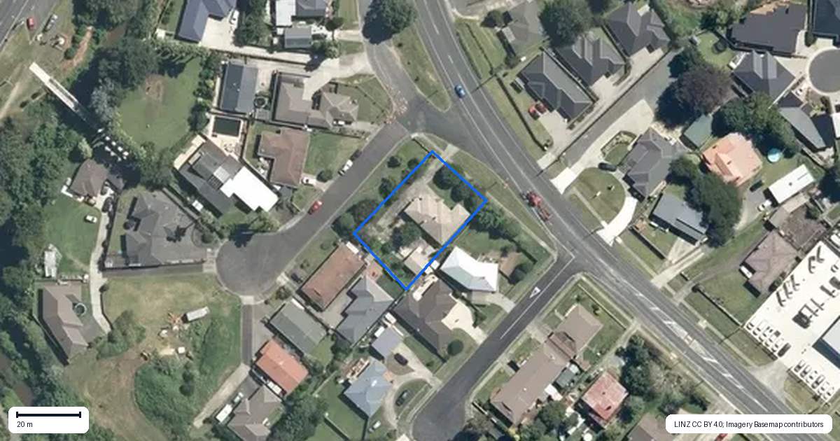 Property context map for 301 Ohaupo Road, Te Awamutu