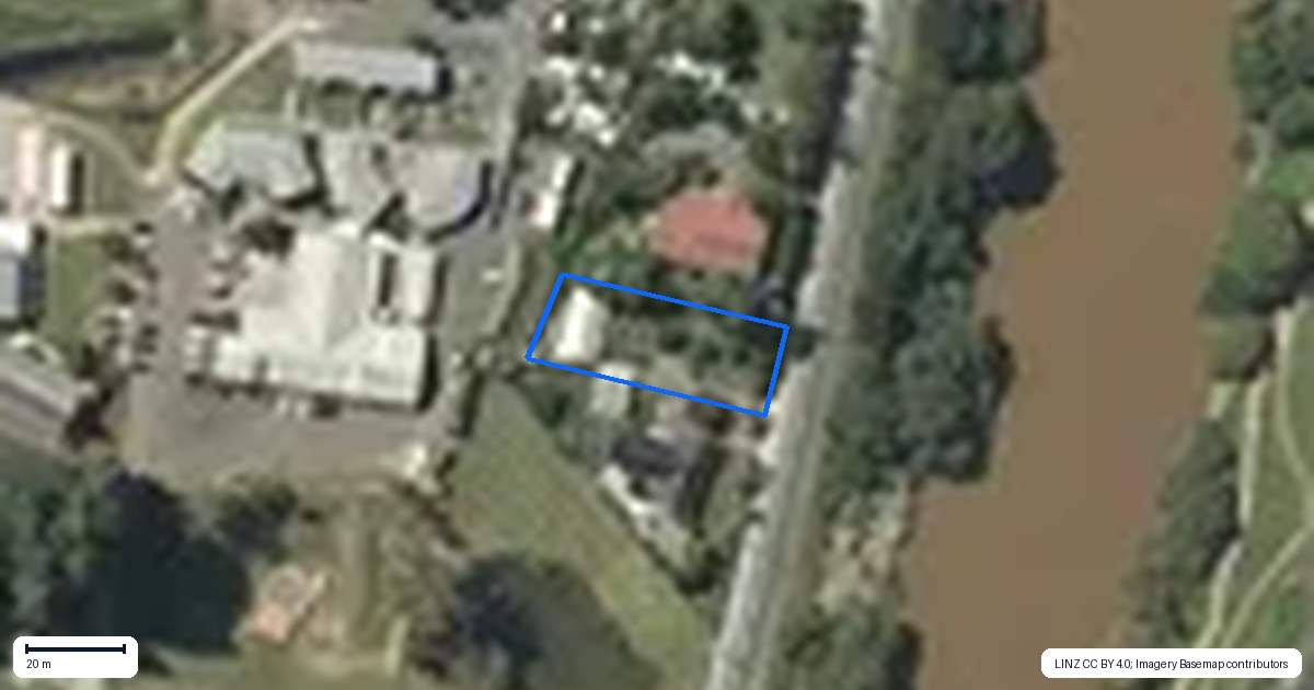 Property context map for 134 Waingaro Road, Ngaruawahia