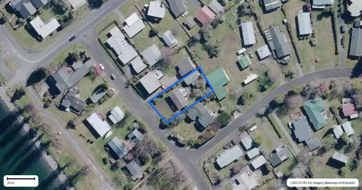 Property context map for 8 Keitha Place, Kinloch, Taupo