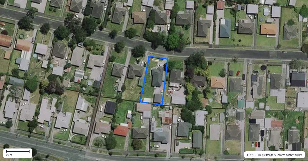 Property context map for 32 Slim Street, Bader, Hamilton