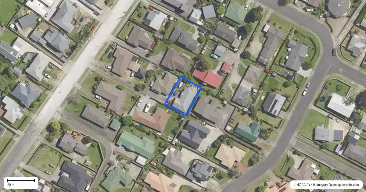Property context map for 152B Boucher Avenue, Te Puke