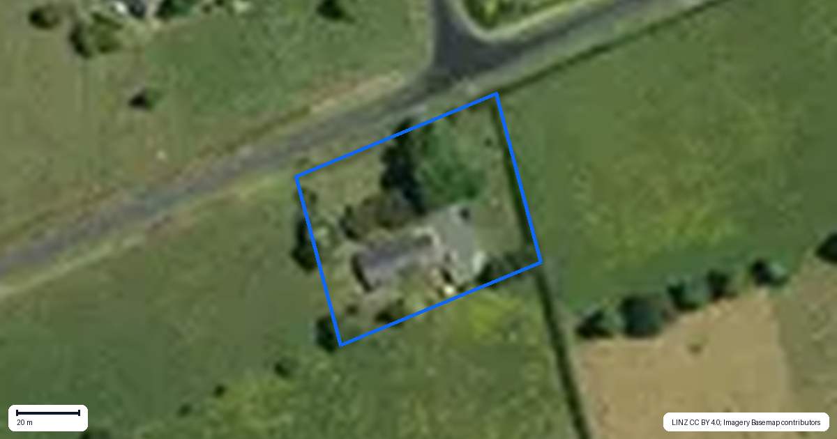 Property context map for 333 Forkert Road, Ohaupo