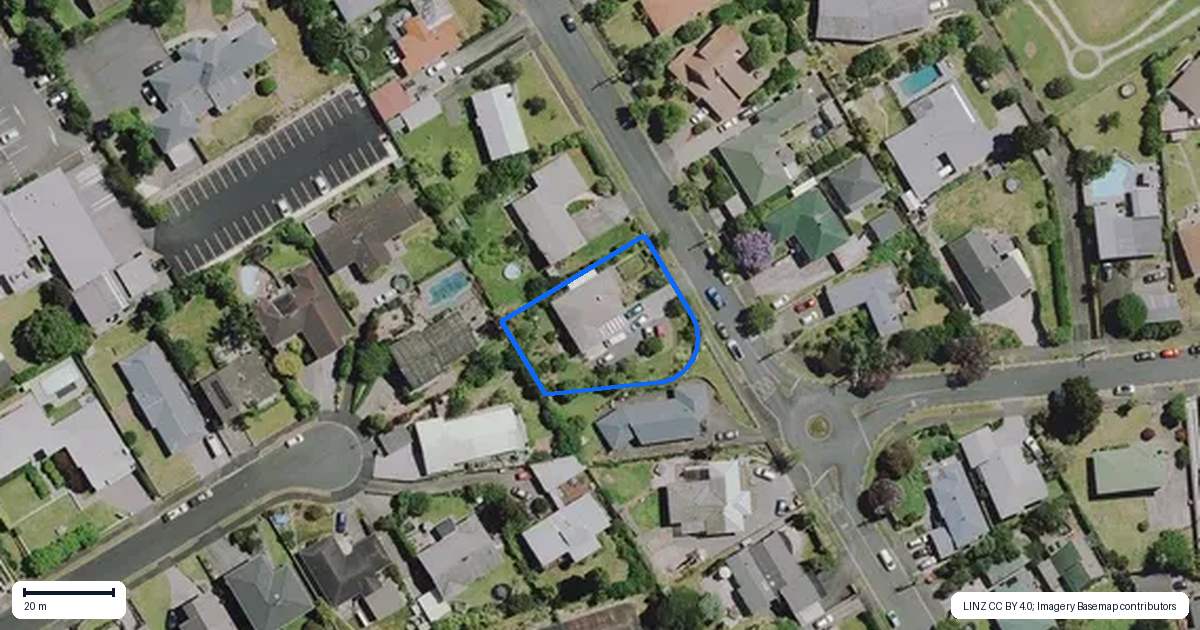 Property context map for 20 Johnsview Terrace, Hillcrest, Hamilton