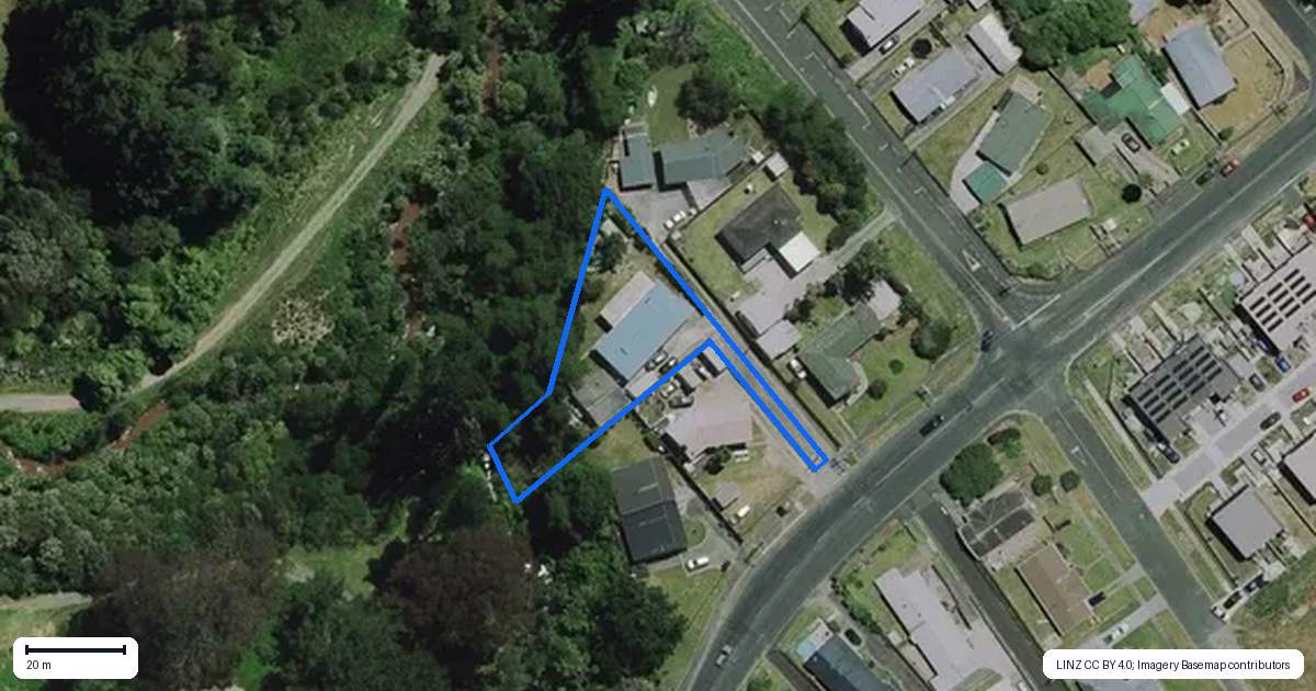 Property context map for 6 Waterford Road, Fitzroy, Hamilton