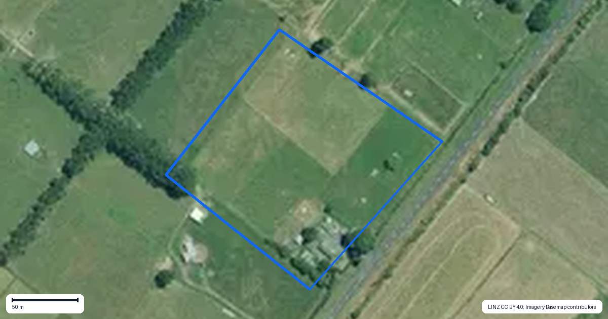 Property context map for 152 Ferry Road, Kerepehi, Paeroa