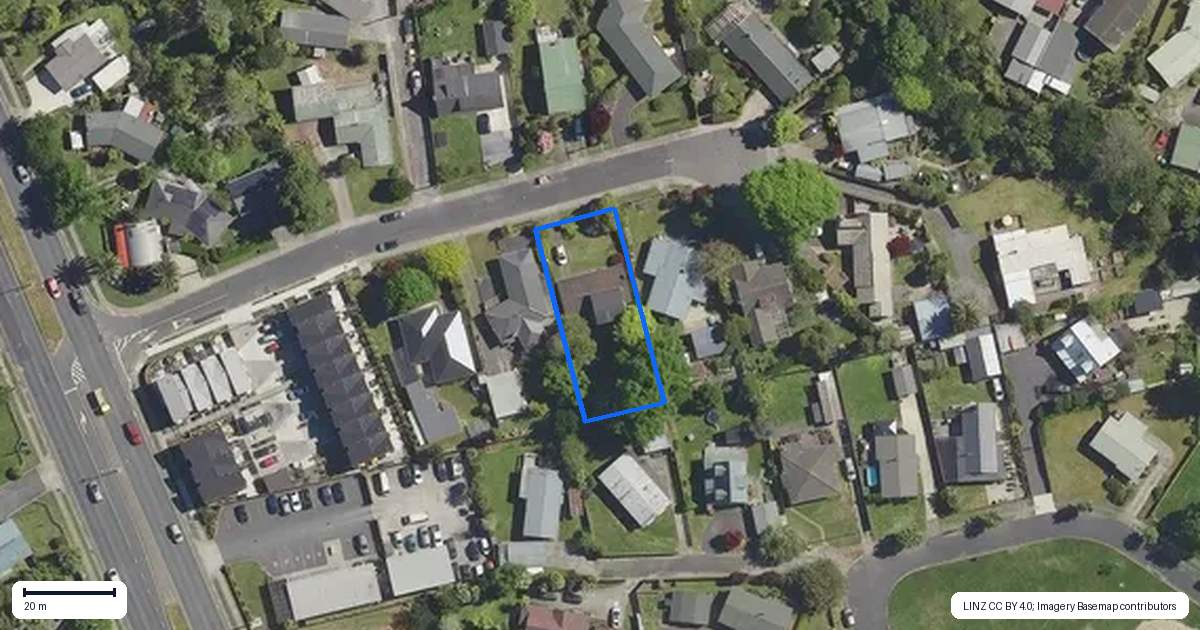 Property context map for 7 Amokura Street, Fairy Springs, Rotorua