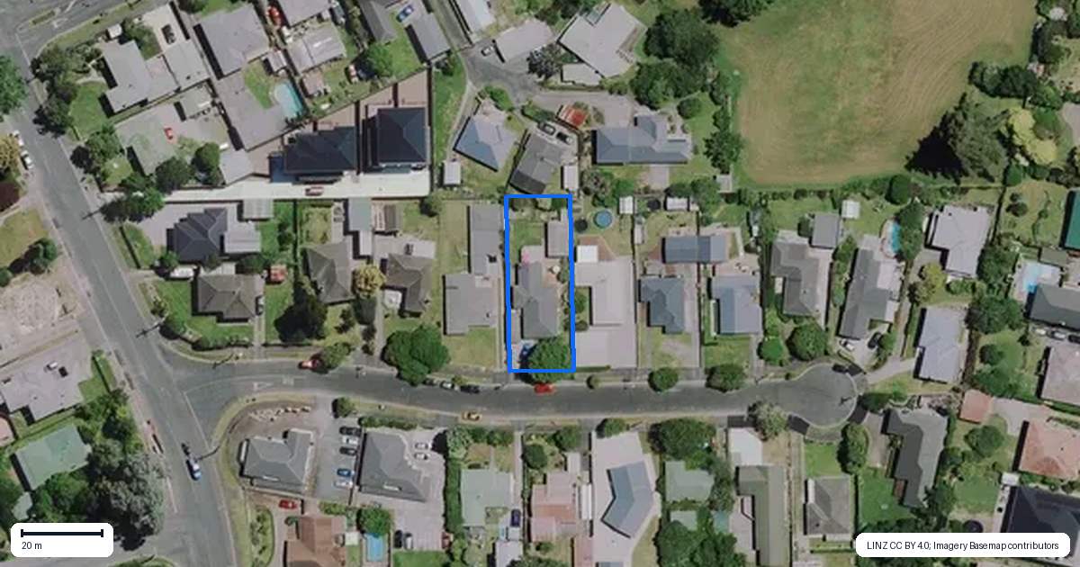 Property context map for 9 Vine Street, Hillcrest, Hamilton