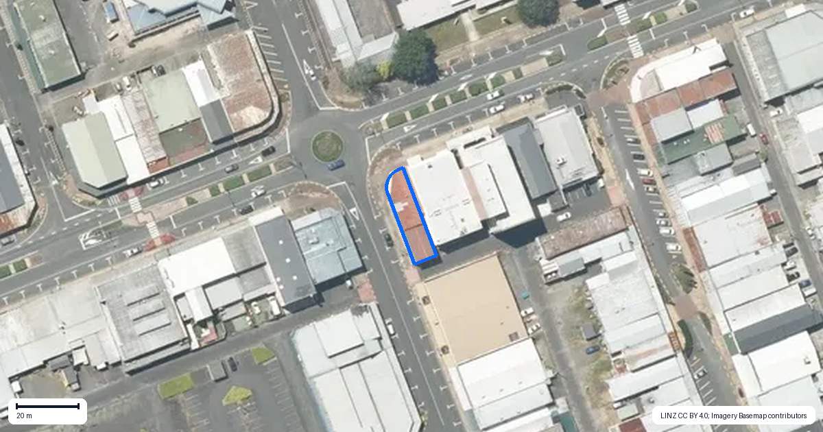 Property context map for 37 Bridge Street, Tokoroa