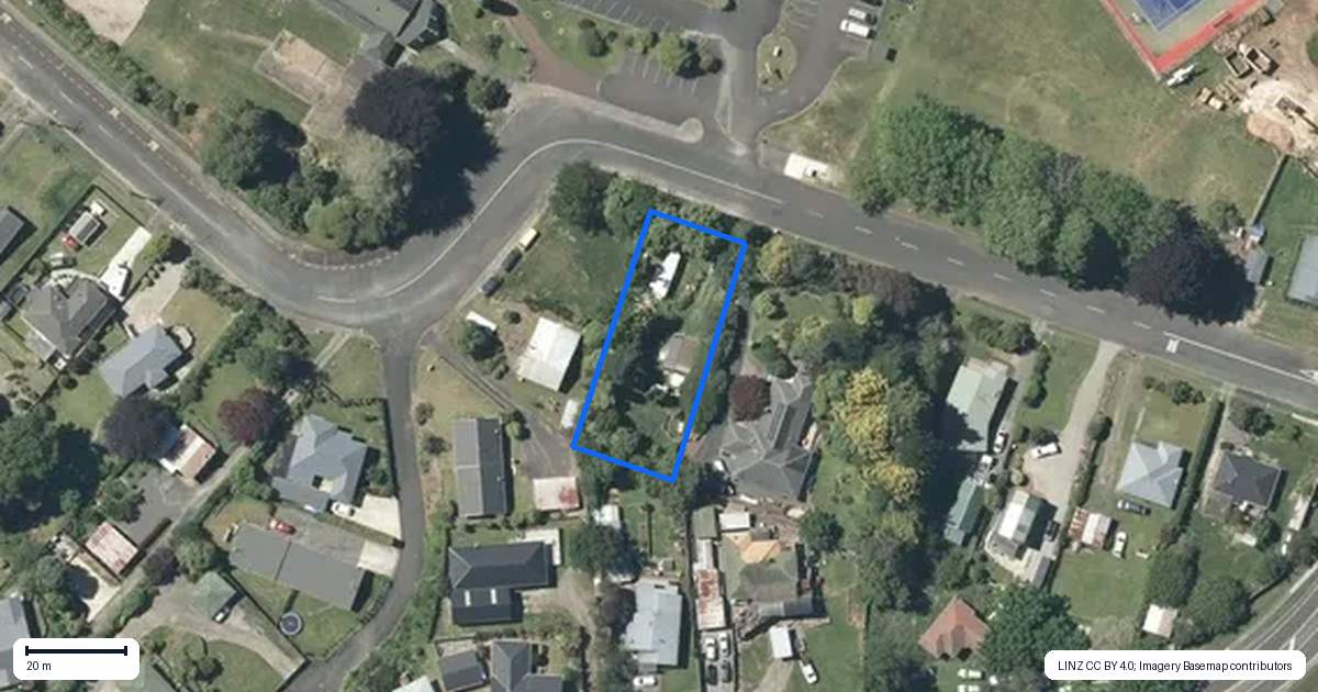 Property context map for 11 Junction Street, Putaruru