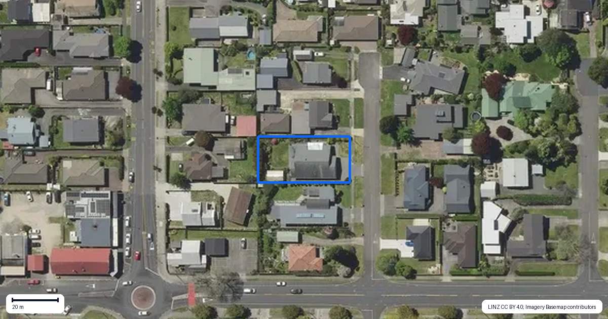 Property context map for 5 McLean Street, Glenholme, Rotorua