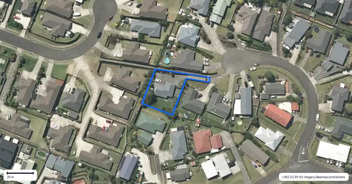 Property context map for 11 Rata Avenue, Huntly
