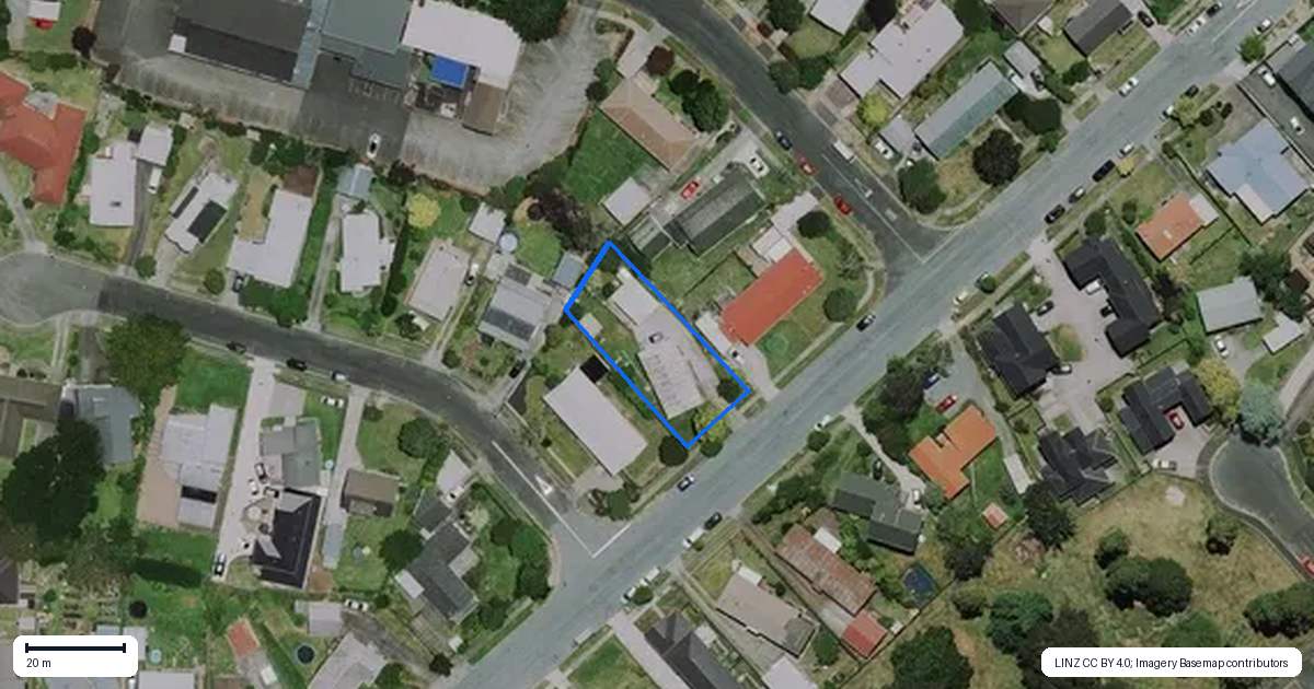 Property context map for 12 Hibiscus Avenue, Hamilton Lake, Hamilton