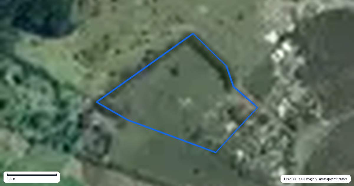 Property context map for 11 Golf Road, Whitianga