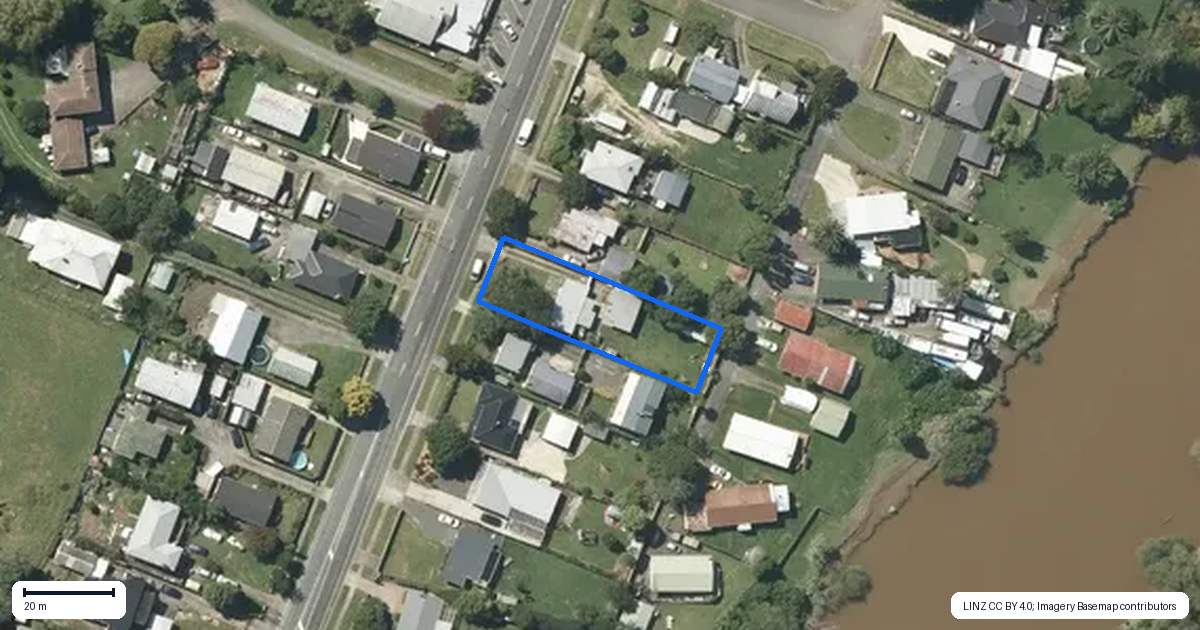 Property context map for 34 Waingaro Road, Ngaruawahia