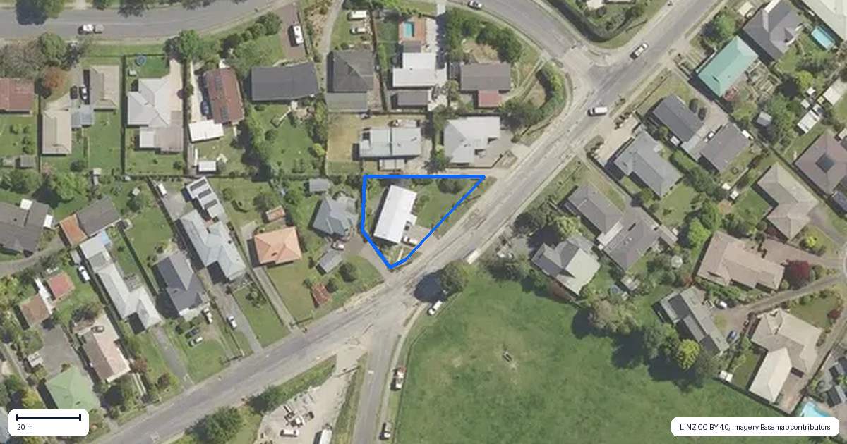 Property context map for 171 Boucher Avenue, Te Puke