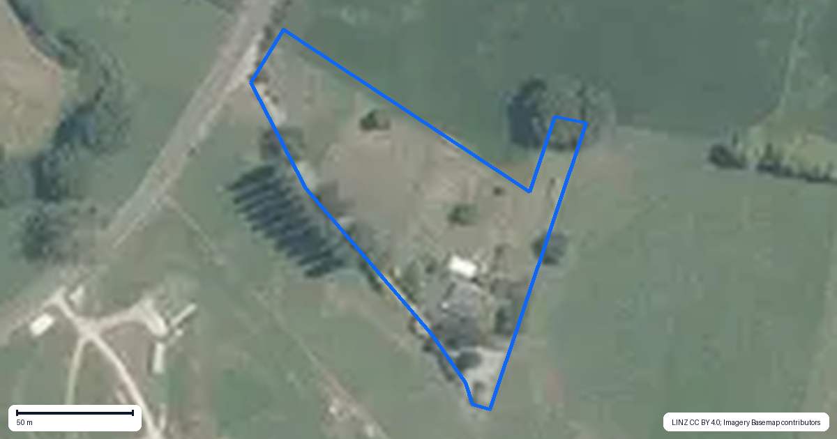 Property context map for 29 Halcrow Road, Reporoa