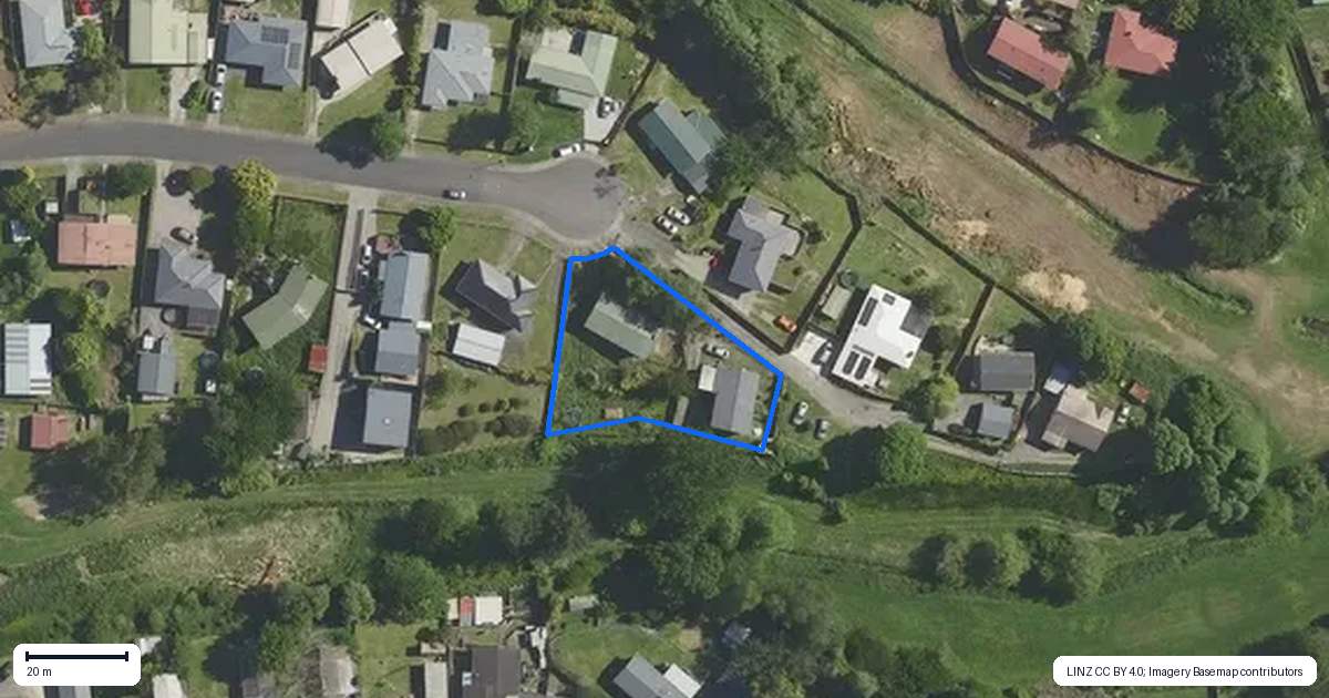 Property context map for 13A Michael Place, Mangakakahi, Rotorua