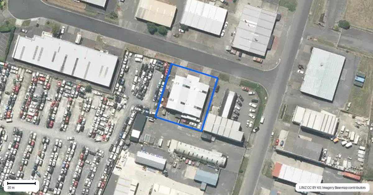 Property context map for 3 Newton Place, Frankton, Hamilton