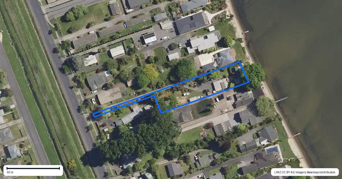 Property context map for 42 Parawai Road, Ngongotaha, Rotorua