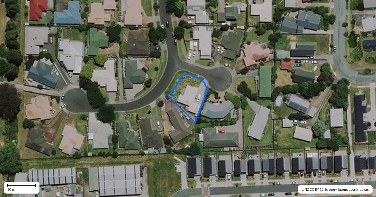 Property context map for 29 Hastings Place, Hamilton Lake, Hamilton