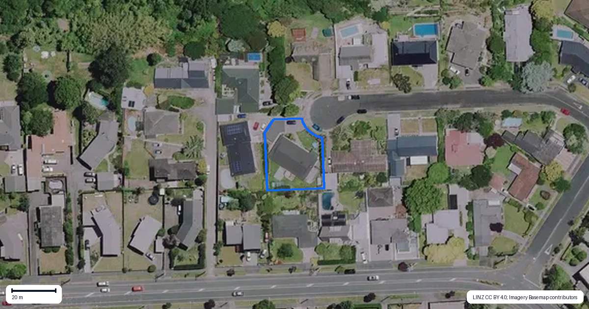 Property context map for 9 Grassy Downs Place, St Andrews, Hamilton