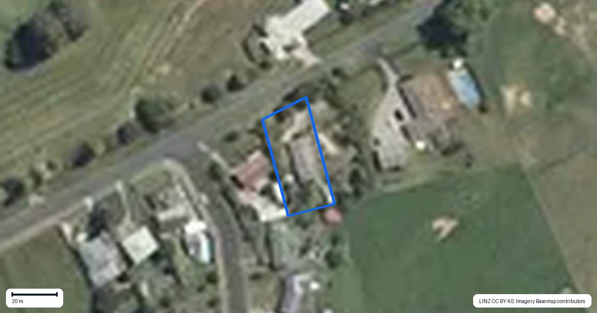 Property context map for 30 McGhie Road, Kihikihi, Te Awamutu