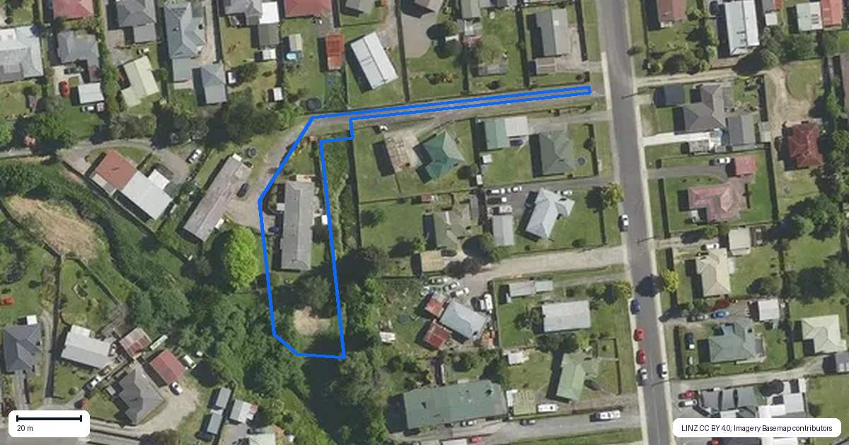 Property context map for 1 Lisa Crescent, Mangakakahi, Rotorua