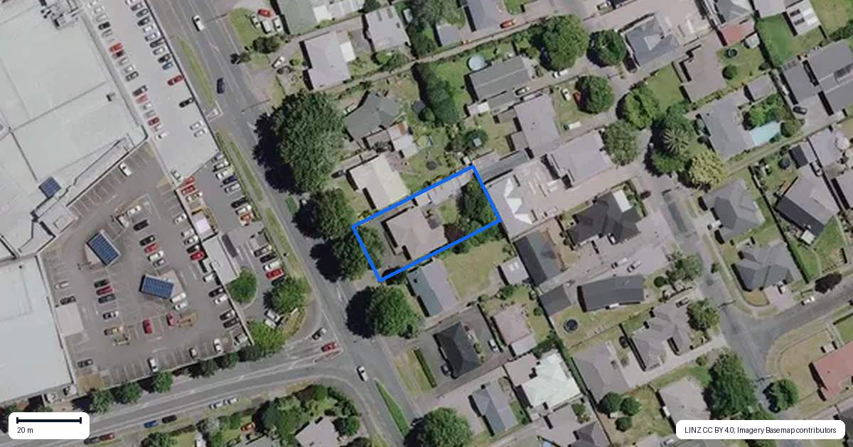 Property context map for 190 Hukanui Road, Chartwell, Hamilton