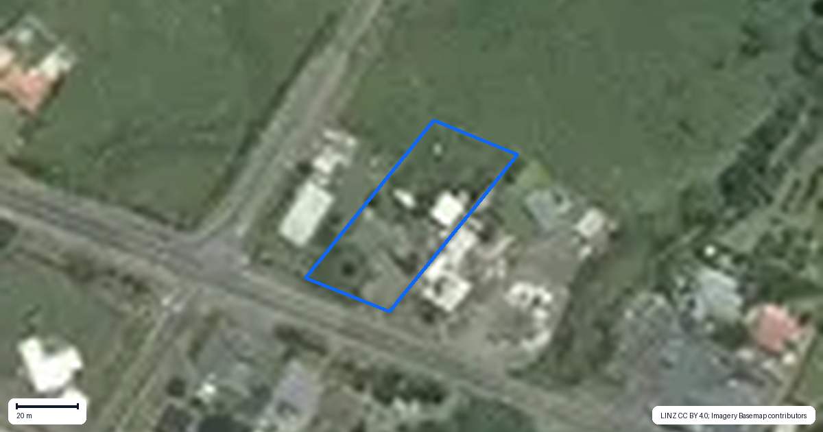 Property context map for 9230 Paeroa Kopu Road, Matatoki, Thames