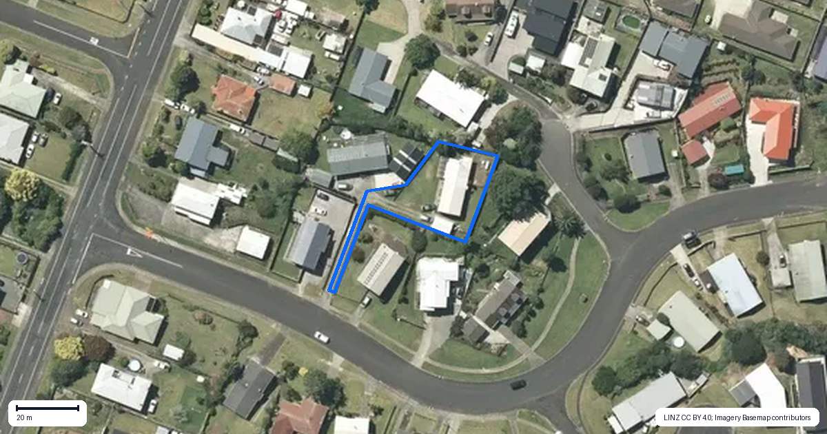 Property context map for 5A Hartis Avenue, Huntly