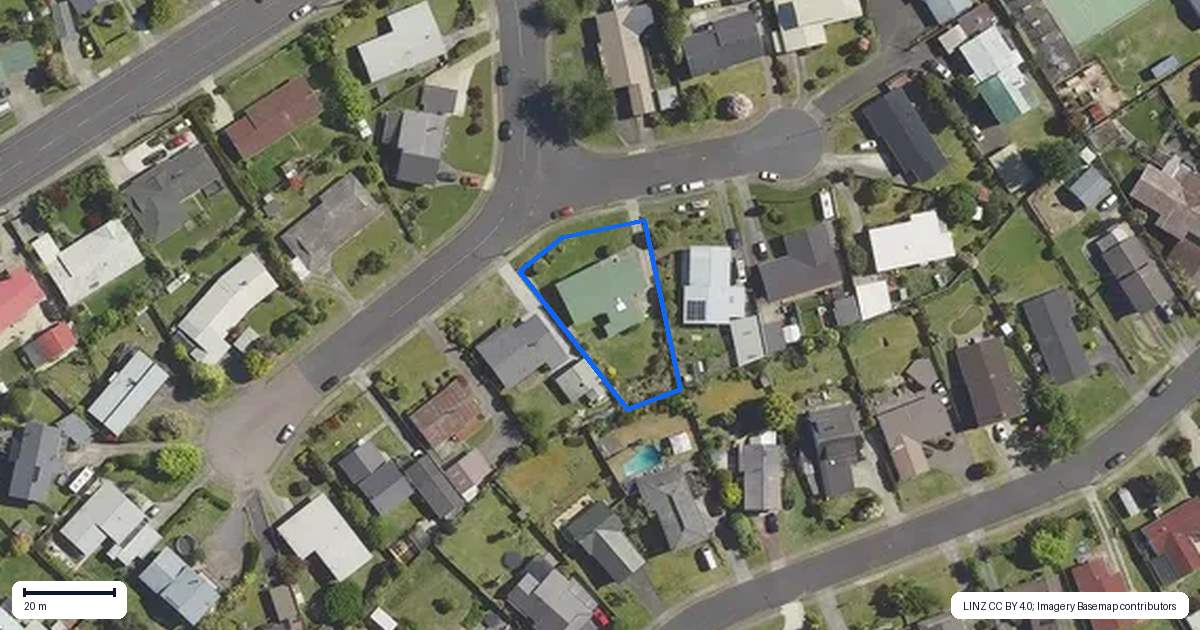 Property context map for 10 Rameses Place, Pomare, Rotorua