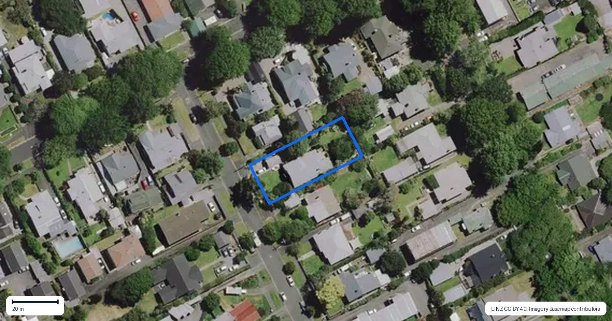 Property context map for 16 Union Street, Claudelands, Hamilton